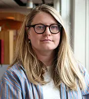 Karin Andersson, analytiker på Försäkringskassan.